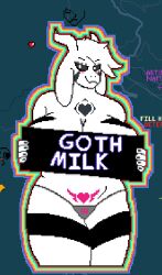 asriel dreemurr (god form) from undertale