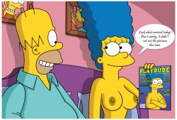magazine magazine_cover magazine_front_page marge_simpson tagme the_simpsons