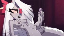 absurd_res ai ai_art ai_generated ass azure993 bouncing bouncing_ass bouncing_breasts breasts charlie_morningstar charlie_morningstar_(hazbin_hotel) cowgirl_position cumming cumshot doggy_style erection female female_focus futa_only futanari gigantic_cock gigantic_dick girly handjob hazbin_hotel hi_res high_quality high_resolution highres indoors large_cock large_dick lips lipstick long_hair looking_at_viewer looking_down makeup masturbating monster_cock monster_dick nipples nude open_mouth parted_lips penis pussy ripped_clothing sex solo_focus spread_legs straight stroking_penis tagme testicles thighs uncensored vaggie_(hazbin_hotel) video