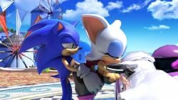 3d animated car doggy_style rouge_the_bat sonic_(series) sonic_the_hedgehog sound tagme video viewed_from_below