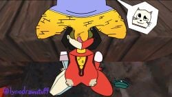 1boy 1girls areola areolae balls balls_on_face ballsack big_breasts breasts breasts_out breasts_out_of_clothes cum cum_in_mouth cum_in_throat deepthroat dream_bbq ejaculation ena ena_(dream_bbq) ena_(series) eyes_rolling_back female female_penetrated floating_arms floating_head genitals huge_cock joel_g kane_(dream_bbq) lyricdrawsstuff male male/female male_penetrating male_penetrating_female nipples oral oral_penetration oral_sex polygonal red_skin self_upload sex sword_swallowing_position thick_thighs tongue tongue_out tongue_out_blowjob tongue_under_penis video_games white_skin x-ray yellow_body