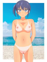1girls alternate_skin_color ankake_pasta areolae arm_behind_back arms_behind_back bare_arms bare_belly bare_breasts bare_chest bare_hips bare_legs bare_midriff bare_navel bare_nipples bare_pussy bare_shoulders bare_skin bare_thighs bare_tits bare_torso belly belly_button bikini_tan black_hair black_hair_female blue_eyes blue_eyes_female blush blush_face blushing_at_viewer blushing_female blushing_lines breasts cleft_of_venus clouds collarbone completely_naked completely_naked_female completely_nude completely_nude_female day daylight daytime digital digital_art digital_drawing digital_drawing_(artwork) digital_media digital_media_(artwork) embarrassed embarrassed_exposed_female embarrassed_expression embarrassed_female embarrassed_nude_female exposed_arms exposed_belly exposed_breasts exposed_chest exposed_hips exposed_legs exposed_midriff exposed_navel exposed_nipples exposed_pussy exposed_shoulders exposed_skin exposed_thighs exposed_tits exposed_torso female female_focus female_only frown frown_eyebrows frowning frowning_at_viewer fully_naked fully_nude groin hair_between_eyes hand_behind_back hands_behind_back high_resolution high_school_student highres inguinal_crease inguinal_ligament kanojo_mo_kanojo lean_figure looking_at_viewer medium_breasts midriff minase_nagisa naked naked_female naked_woman narrow_waist navel nipples nude nude_female nudity outdoor outdoor_nudity outdoors outside petite petite_body petite_breasts petite_female petite_girl petite_tits ponytail pubic_hair pussy pussy_lips school_girl short_hair shoulders side_ponytail sky slender_body slender_waist slim_waist solo standing swimsuit_tan tan tan_body tan_chest tan_legs tan_line tan_lines tan_skin tan_skinned_female tanned tanned_breasts tanned_skin teen_girl teenage_girl teenage_nipples teenage_pussy teenage_tits teenager thigh_gap thighs topless topless_female two-piece_tan uncensored uncensored_breasts uncensored_nipples uncensored_pussy uncensored_vagina underboob upper_body vulva vulva_line young_female young_woman