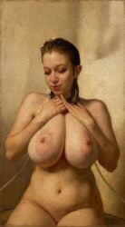 ai ai_assisted ai_generated anatomically_correct breast_focus breast_hold breast_squeeze breast_squish breasts_bigger_than_head breasts_full_of_milk breasts_out busty busty_female buxom curvaceous curvy_female curvy_figure erotic_art fat_nipples fat_pussy female female_focus female_only full_figured gigantic_breasts goddess horny_female huge_areolae huge_breasts huge_nipples ideal_female ideal_woman large_areolae large_breasts large_nipples looking_at_viewer mammal massive_breasts milf milf_body mom_bod mommy_kink mommy_milkers naked_female natural_breasts nipple_fetish nude_female oil_painting original_artwork original_character plump_breasts plump_thighs puffy_areola puffy_breasts puffy_nipples pussy_juice pussy_lips real_person realistic renaissance seductive seductive_eyes seductive_look seductive_smile sexual sexy_body sexy_pose shaved_pussy soft_belly soft_breasts solo_female suckable_nipples voluptuous_female wet_body wet_pussy wet_skin wife_material