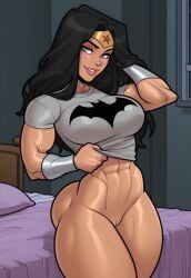 diana prince from batman (series) by will of ai