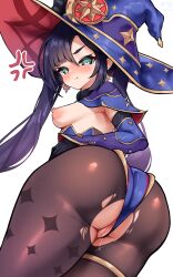 mona (genshin impact) from genshin impact by matsumaramara