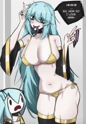 hatsune miku from vocaloid by glitchace