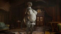 1girls 3d alternate_version_available anthro argonian ass ass_bigger_than_head bethesda_softworks big_ass big_belly big_breasts big_butt breasts breasts_bigger_than_head bubble_butt curvaceous curvy curvy_figure erect_nipples female female_only guidugalle guimontag horns huge_ass huge_breasts lusty_argonian_maid nude pregnant pregnant_belly reptile scalie skyrim solo solo_female sweat sweaty sweaty_body sweaty_breasts tail the_elder_scrolls thick_thighs voluptuous voluptuous_female wide_hips yellow_eyes