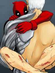 2boys cable_(x-men) deadpool gay male male_only marvel multiple_males nathan_summers nude tagme wade_wilson x-men yaoi