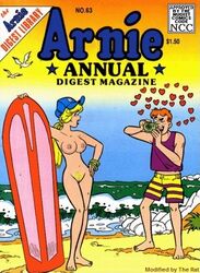 alias_the_rat archie_andrews archie_comics beach betty_cooper blonde_hair breasts nude pussy