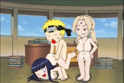 dcl female human hyuuga_hinata male naruto straight tsunade uzumaki_naruto