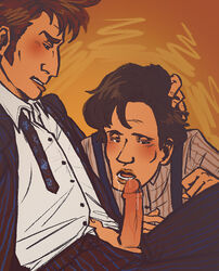 doctor_who eleventh_doctor male male_only multiple_males selfcest tagme tenth_doctor yaoi