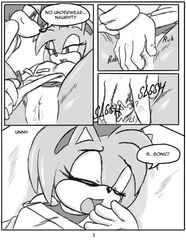 amy_rose anthro comic female fur hedgehog kyoshinhei male sonic_(series) sonic_the_hedgehog straight