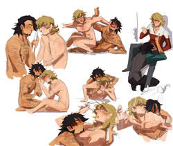 2boys barnaby_brooks_jr. gay kotetsu_t._kaburagi male_only tagme tiger_and_bunny wild_tiger yaoi