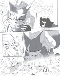 blush gay infinite_(sonic) kissing nonie on_all_fours pinned pinned_down sonic_(series) sonic_the_hedgehog