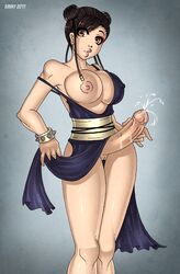 1futa 2011 chun-li cuteemmy futa_only futanari human intersex solo street_fighter