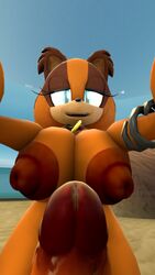 sticks the badger from sega by lowkeydiag