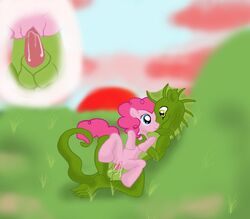 anthro beutelwolf earth_pony female feral friendship_is_magic interspecies male my_little_pony nude pinkie_pie_(mlp) sex straight tagme