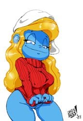 2008 blue_skin darkboss smurfette tagme the_smurfs