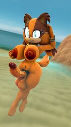 sticks the badger from sega by lowkeydiag