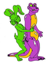 al_negator alien bucky_o'hare bucky_o'hare_(series) inflatable kooshmeister male_only rabbit