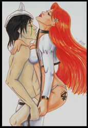 bleach gizzy inoue_orihime tagme ulquiorra_cifer