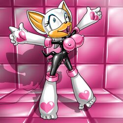 rouge the bat from sega by redflare500