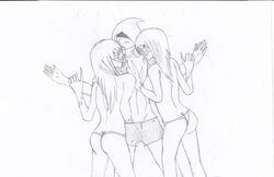 ass hunter_(left_4_dead) left_4_dead sketch tagme the_witch witch_(left_4_dead)