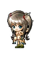 animated blue_eyes bowman_(maplestory) cum lenario_(maplestory) maplestory pixel_animation pixel_art sex sprite transparent_background vaginal_penetration