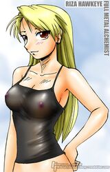 riza hawkeye from fullmetal alchemist by john joseco