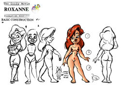 disney female goof_troop lawgick nipples pussy rough_sketch roxanne_(goof_troop) tagme