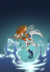 2d color echidna female fur hedgehog horlod insertion interspecies male mobian mobian_(species) mobian_echidna nude outdoors penis sega sex side_view silver_the_hedgehog sonic_(series) sonic_adventure sonic_the_hedgehog_(series) straight tagme tikal_the_echidna