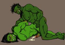 2boys anal anal_sex artist_request ballsack beard blizzard_entertainment cornholing cum cumshot erect_penis erection facial_hair foreskin gay gay_sex green_skin intact male male/male male_nipples male_on_male male_only male_penetrating_male mohawk_(hairstyle) muscular_male nude_male orc orc_male penis pointy_ears pubes pubic_hair retracted_foreskin scrotum sodomy tusks uncut world_of_warcraft