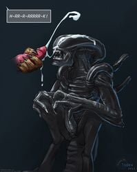 2boys alien_(franchise) alien_vs_predator cum cum_on_face cumshot ejaculation erection gay male male_only male_xenomorph masturbation no_humans penis predator_(franchise) todex xenomorph yaoi yautja