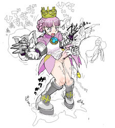 gradriel oomaeda princess_crown purple_hair tagme