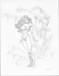 dc_comics keith_dotson monochrome tagme wonder_woman wonder_woman_(series)