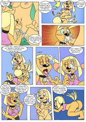 brandy_&_mr_whiskers brandy_harrington canine clothing comic darkyamatoman disney disney_channel fellatio furry futanari intersex nipples oral penis pussy toon_disney