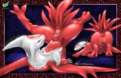 anus claws color female female_only latias nude pokemon pokemon_(species) solo tagme vulva weisswinddragon yellow_eyes