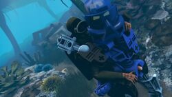 animated bionicle diver diving_suit lego no_sound tagme underwater underwater_sex video