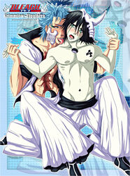 bleach grimmjow_jaegerjaquez tagme ulquiorra_cifer yaoi