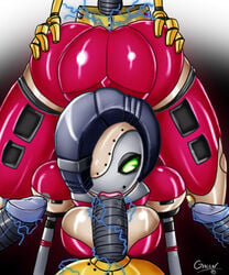 :>= android ass betty_(scrapland) big_ass big_penis fellatio gmeen huge_ass huge_cock mechanical oral penis robot scrapland threesome