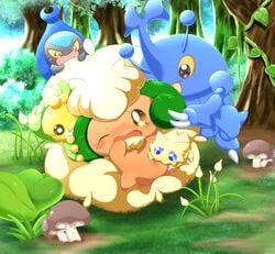 heracross joltik karrablast pokemon pokemon_(species) sewaddle whimsicott