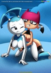 jenny wakeman from my life as a teenage robot by palcomix