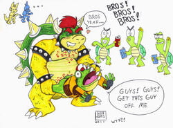 2011 amphibian anal anal_sex anthro bowser buggery can color crossover falco_lombardi forced_yaoi fox fox_mccloud fur furry furry_only green_shell holding horns hughes_(artist) interspecies koopa koopa_troopa male male_only mario_(series) multiple_boys nintendo pheasant rape shell slippy_toad spiky_shell star_fox toad yaoi