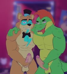 glamrock freddy (fnaf) from five nights at freddy's by srdrakon