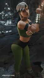 sonya blade from mortal kombat by prototype (artist)