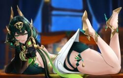 nefer (genshin impact) from genshin impact by mhaknow