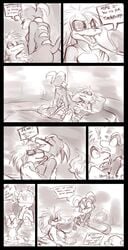 bed caught comic female houndoom houndour husband hybrid male mel_the_hybrid pokemon pokã©mon scrafty scraggy straight wife