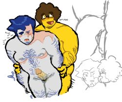 cuntboy cuntboy/male cuntboy_penetrated forsaken_(roblox) freaklord6_ gay gay_sex guest_1337_(forsaken) roblox roblox_game robloxian scars see-through self_upload shedletsky_(forsaken) surgery_scars tagme top_surgery_scars trans_male transgender transgender_male vaginal_penetration xray