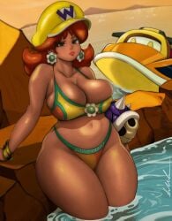 princess daisy from mario (series) by oddabellatay