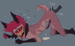 alastor (hazbin hotel) from hazbin hotel by huskermoth